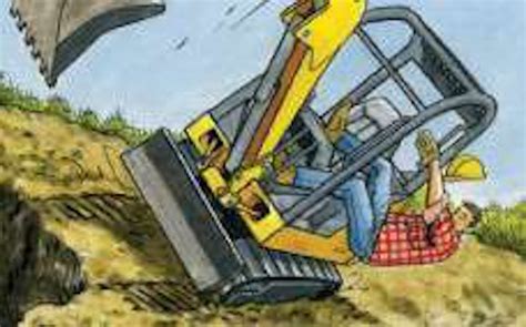 can a mini excavator tip over|mini tip over safety.